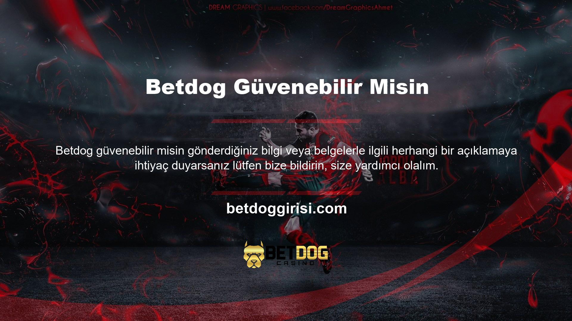 Betdog markası farklı veri ve kayıt türlerini korur, dolayısıyla web sitelerine yalnızca Gameboard üyeleri ve web sitesine ihtiyaç duyan diğer kişi veya kuruluşlar erişebilir